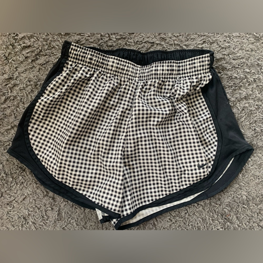 Checkered Nike Athletic Shorts